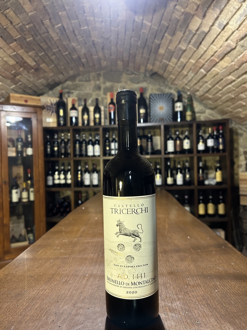 BRUNELLO DI MONTALCINO CASTELLO TRICERCHI AD.1441 2020