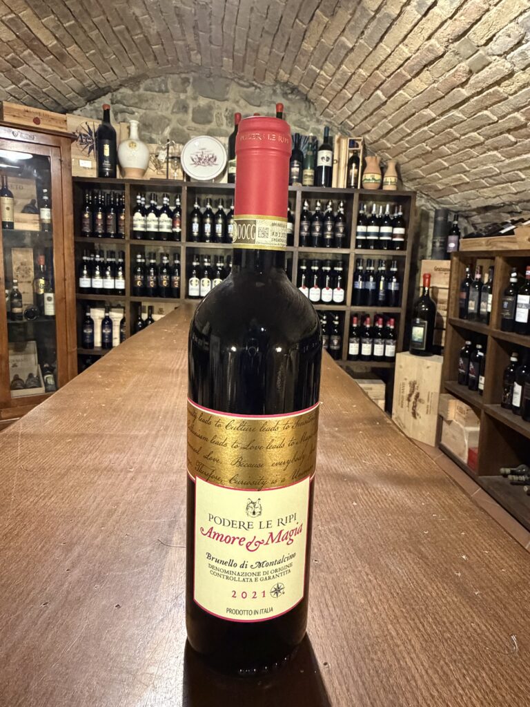 BRUNELLO DI MONTALCINO LE RIPI AMORE E MAGIA 2021
