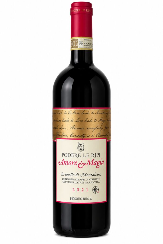 BRUNELLO DI MONTALCINO LE RIPI AMORE E MAGIA 2021