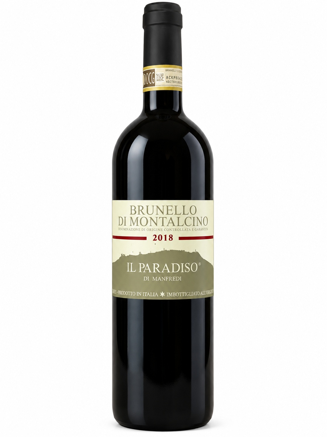 Brunello di Montalcino DOCG PARADISO DI MANFREDI 2018