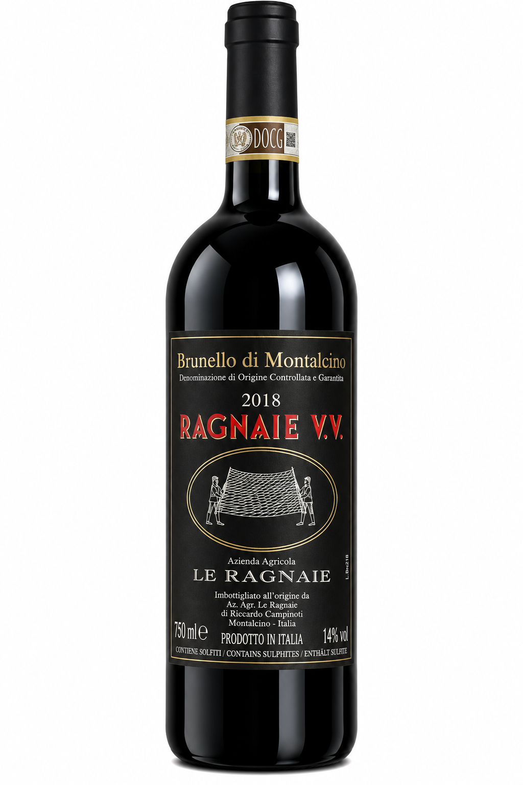 Brunello di Montalcino DOCG Ragnaie  Vigna Vecchia Cru 2018