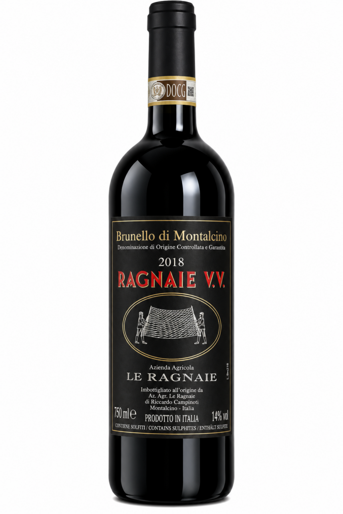 Brunello di Montalcino DOCG Ragnaie  Vigna Vecchia Cru 2018