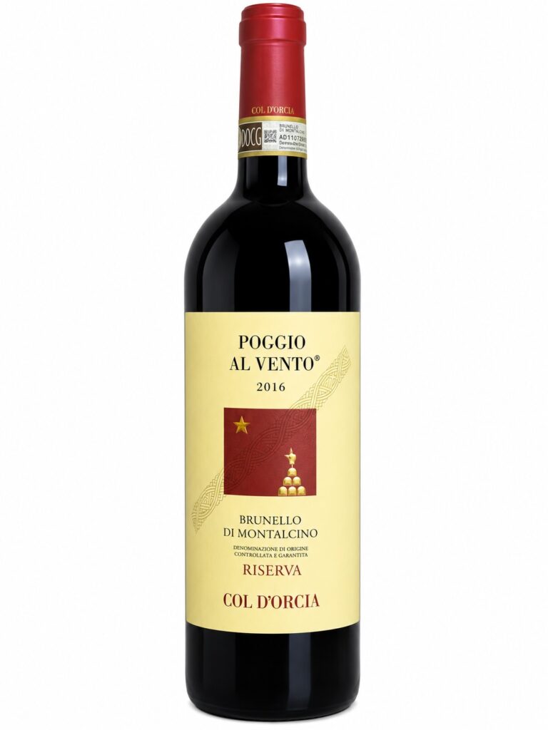 Brunello di Montalcino Riserva DOCG COL D'ORCIA POGGIO AL VENTO 2016