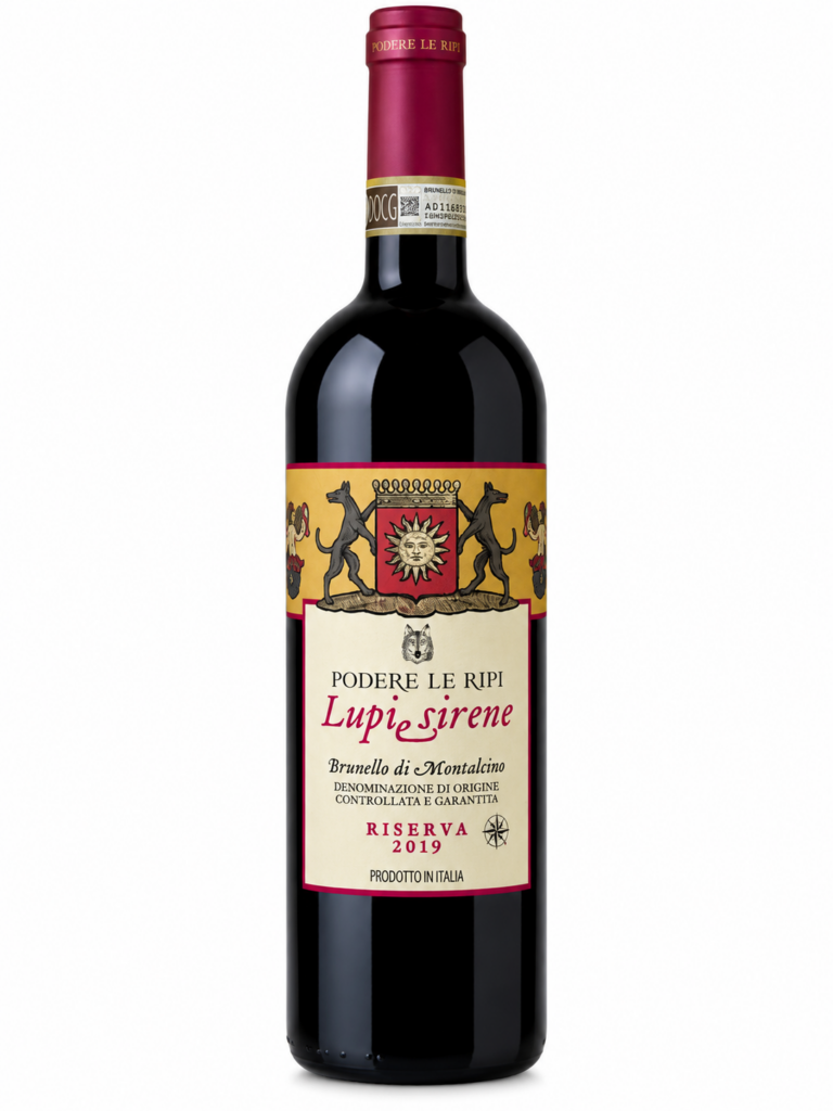 Brunello di Montalcino Riserva DOCG LE RIPI LUPI E SIRENE 2019
