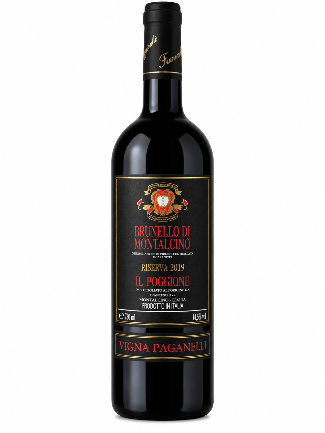 Brunello di Montalcino Riserva DOCG POGGIONE VIGNA PAGANELLI 2019