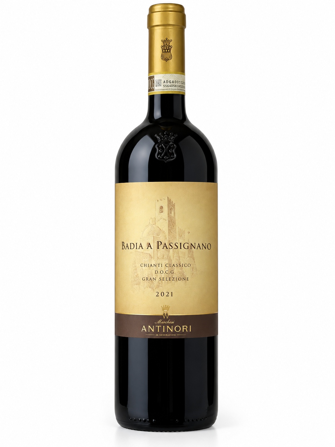 CHIANTI CLASSICO ANTINORI BADIA A PASSIGNANO RISERVA GRAN SELEZIONE 2021